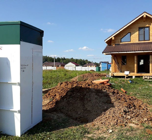 Автономная канализация под ключ в Солнечногорском районе за один день с гарантией качества